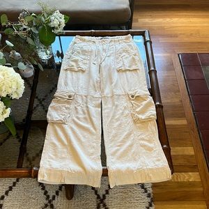 Anthropologie Flow Pants Low Waisted | Beach Cargo Pants